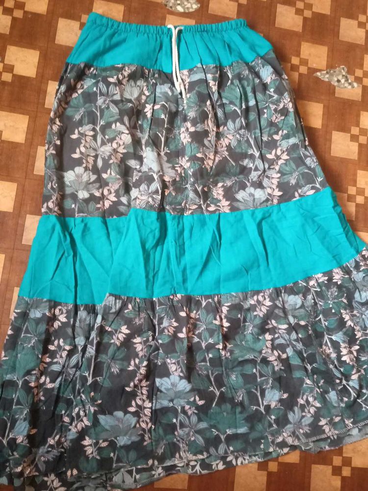 Flower Design Skirt