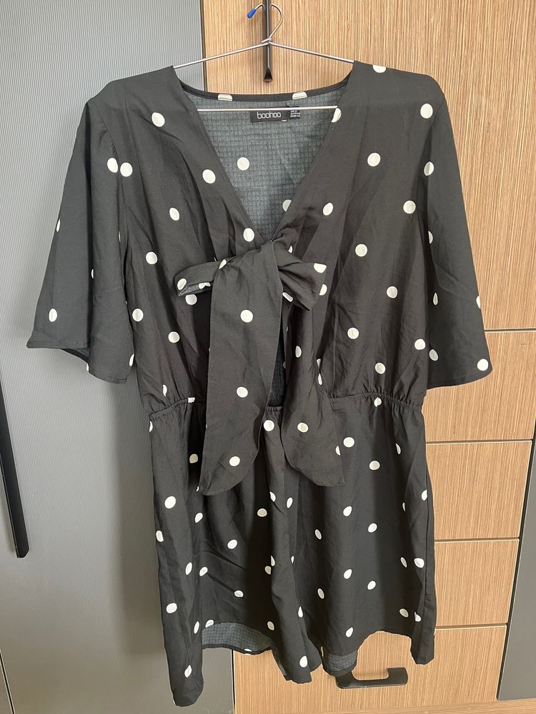 Price Drop- Sexy Short Polka Dot Jumpsuit Boohoo Brand