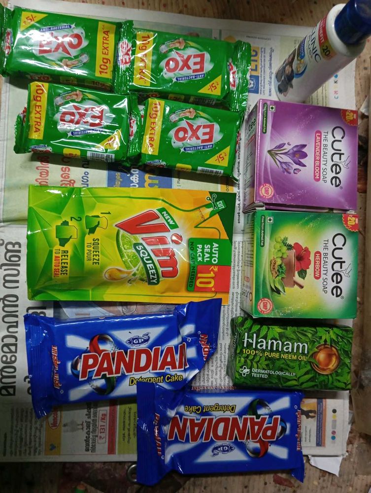 Assorted Soap &amp; Detergent Bundle