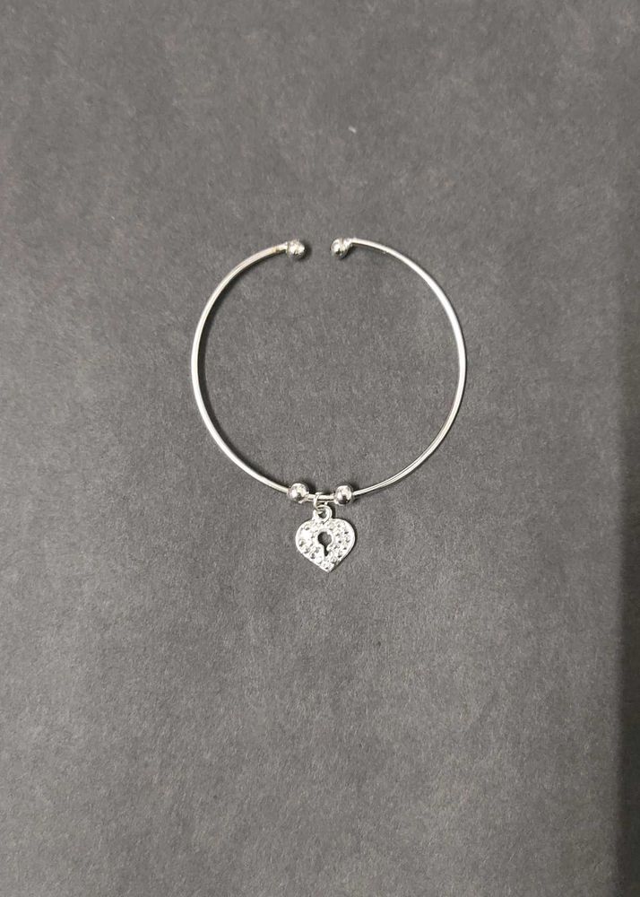 Heart Lock Bangle