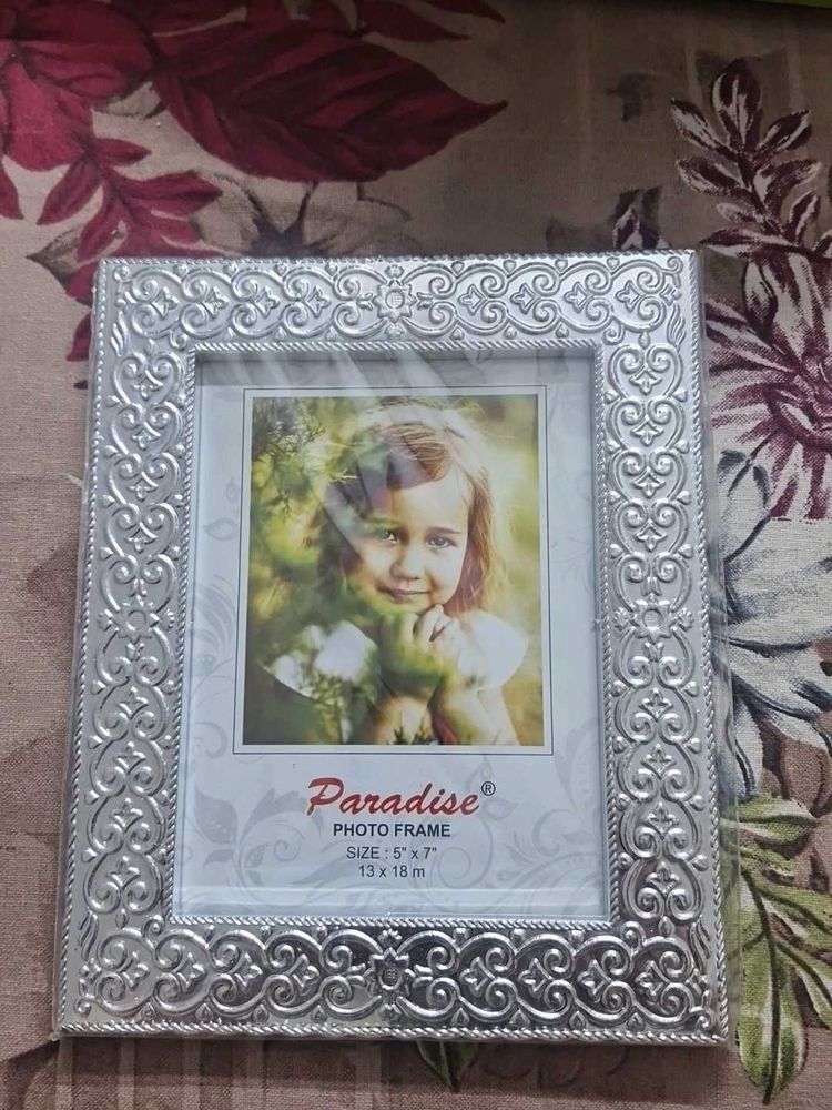 Silver Paradise Photo Frame