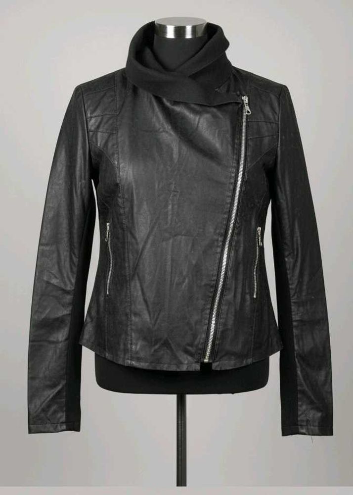 Edgy Black Moto Jacket
