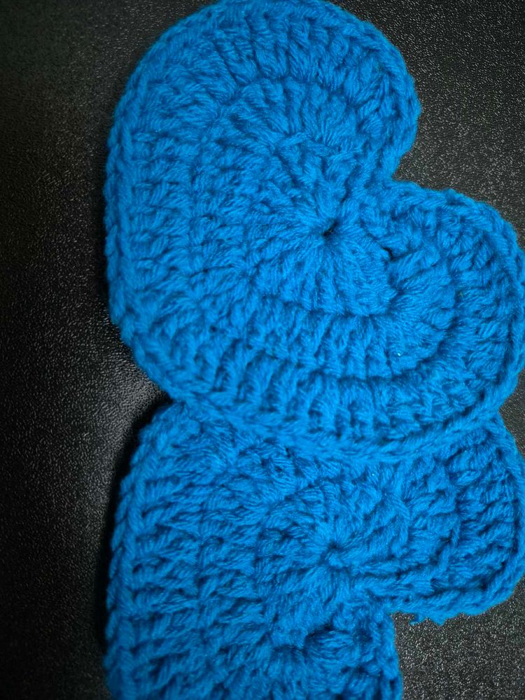 Blue Heart Coaster Set Of 4