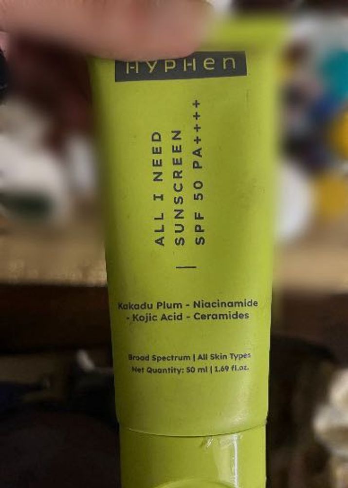 HYPHEN All I Need Sunscreen