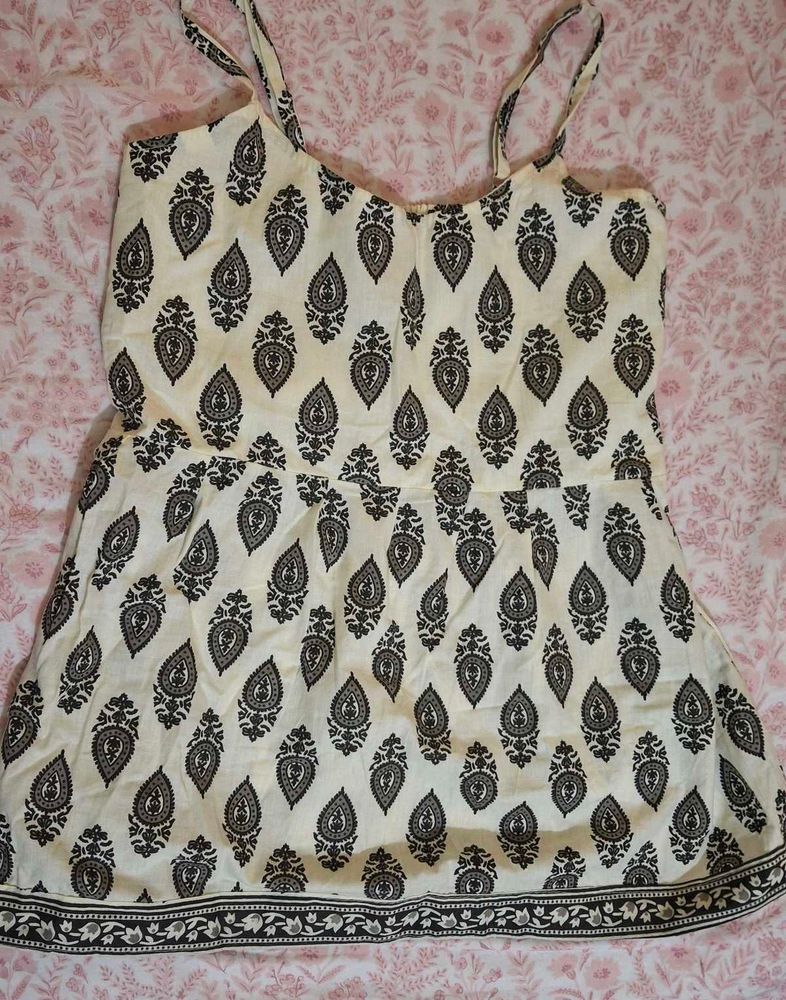 Paisley Print Cami Top