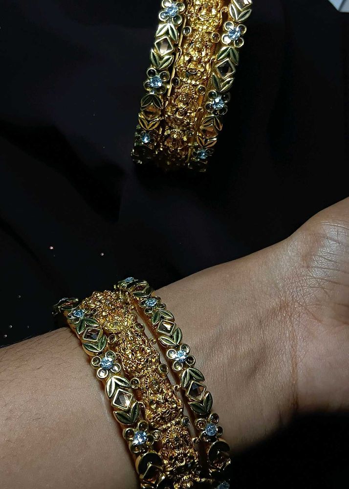 Elegant Gold Bangles