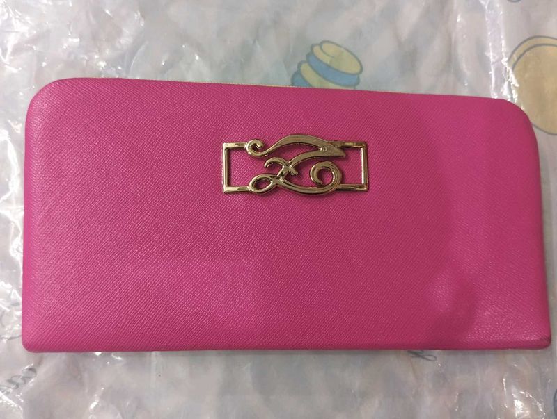 Pink Wallet New Unused