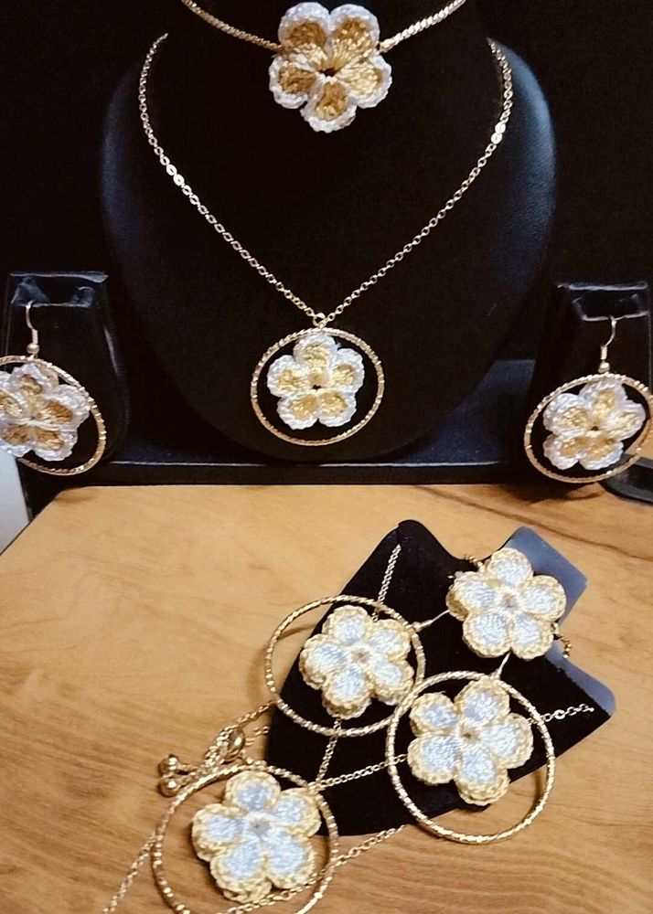 Crochet Jwellery Set