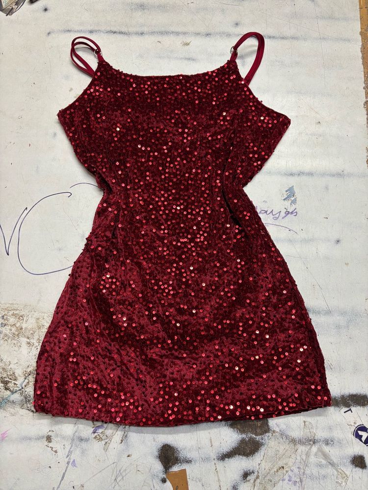 Sequin Mini Dress