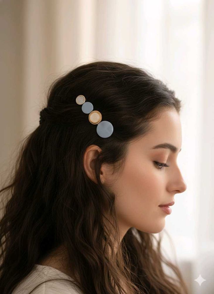 Elegant Korean Hair Clip Set Of 4 !