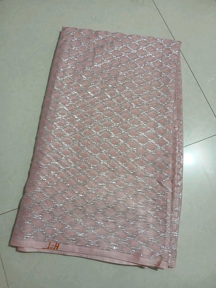 Pink &amp; Silver SAREE
