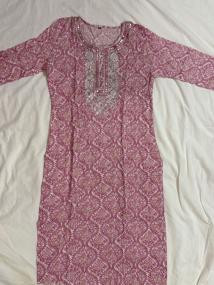 Prettiest Mirror Work Kurti