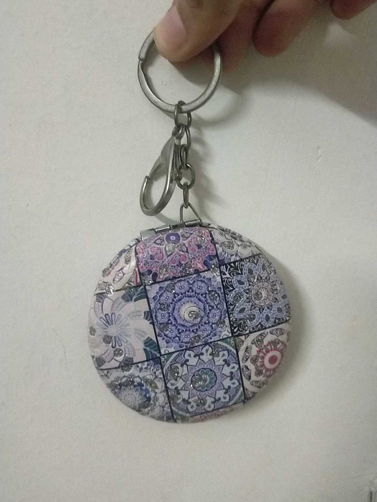Aesthetic Mirror Key Chain