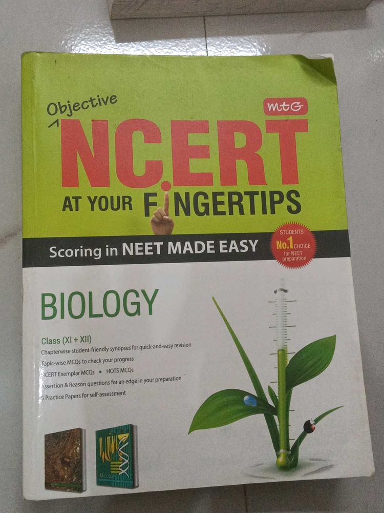 NCERT on fingertips Biology class 11th +12th