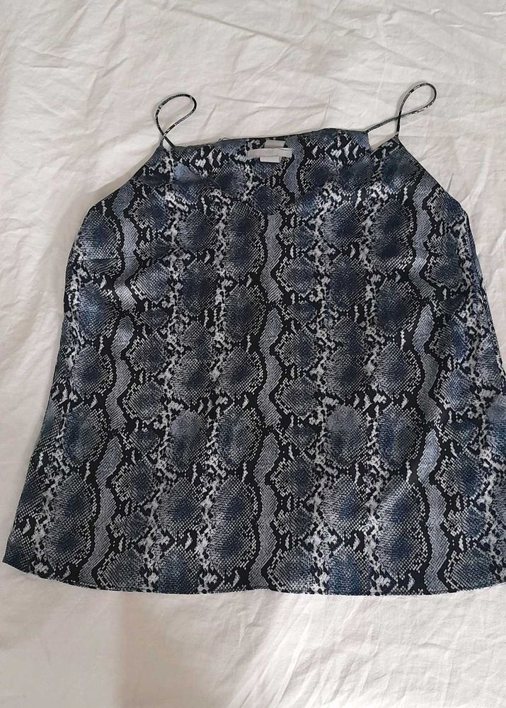 Snakeskin Cami Top