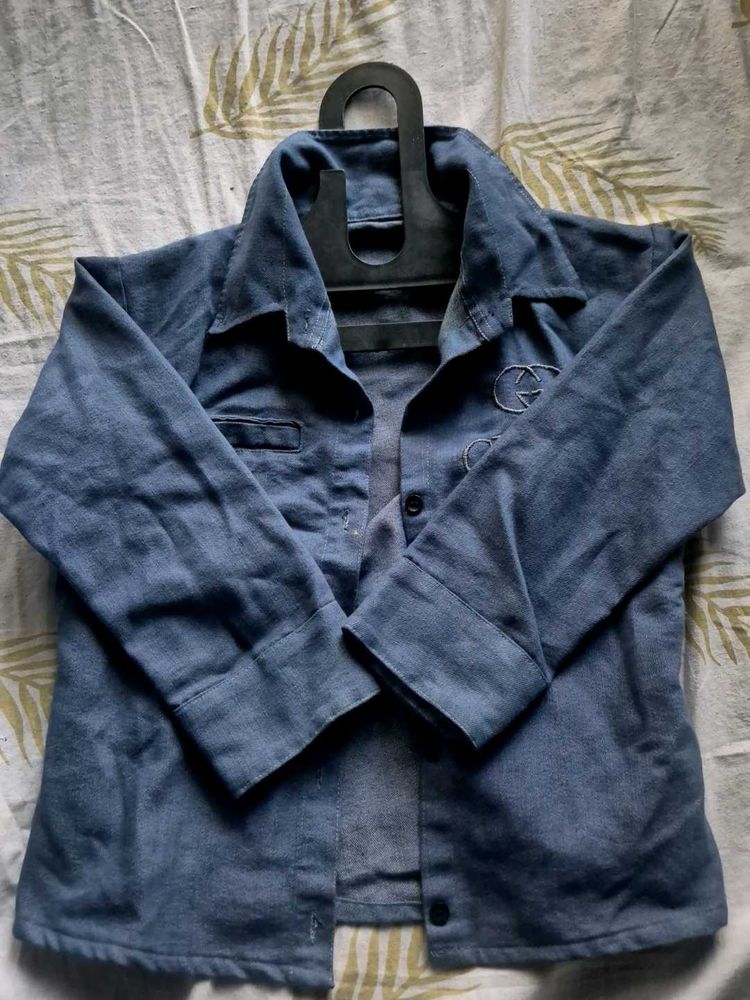 Gucci Inspired Jeans Overcoat