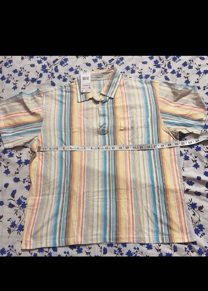 🎨 Caesars Multi-Color Striped Shirt