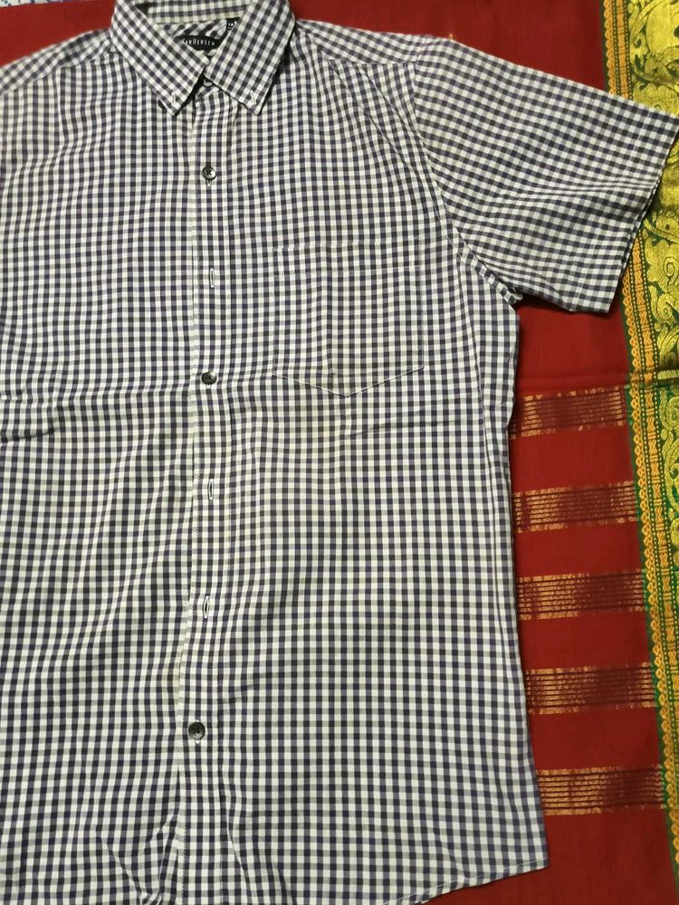Gingham Short Sleeve Shirt