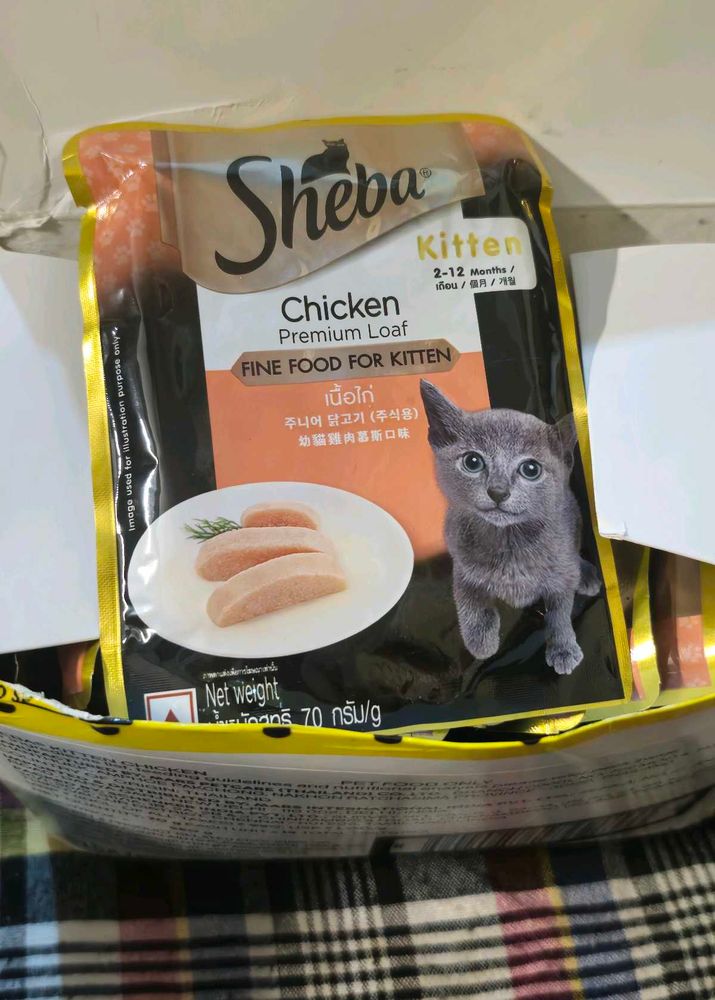 Sheba Kitten Chicken Premium Loaf