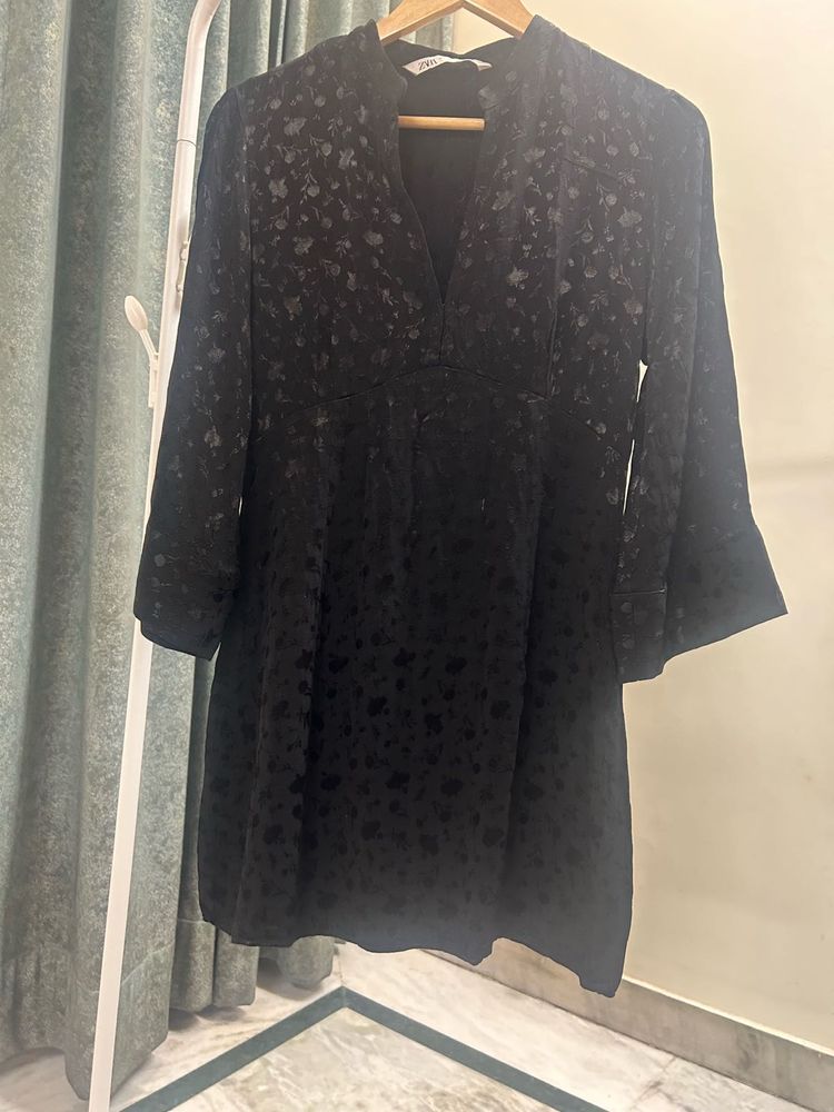 Zara Black Mini Dress