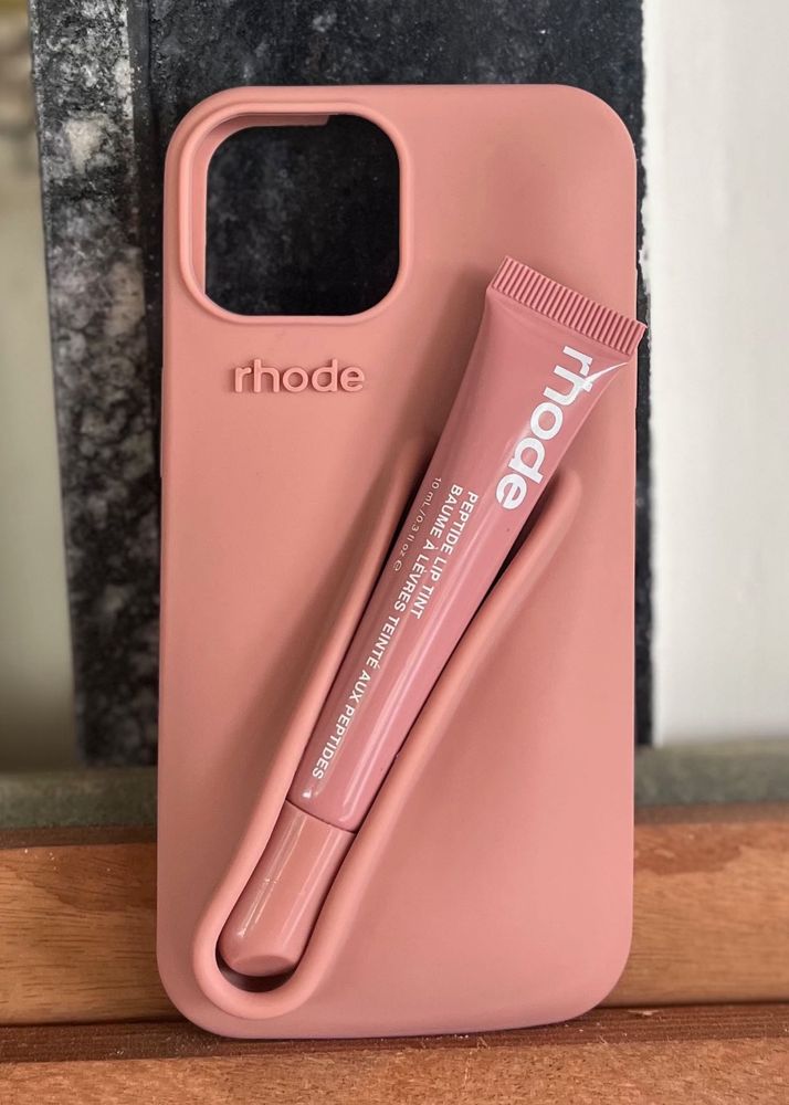 Rhode Case With Lip Gloss For Iphone 13/14/15