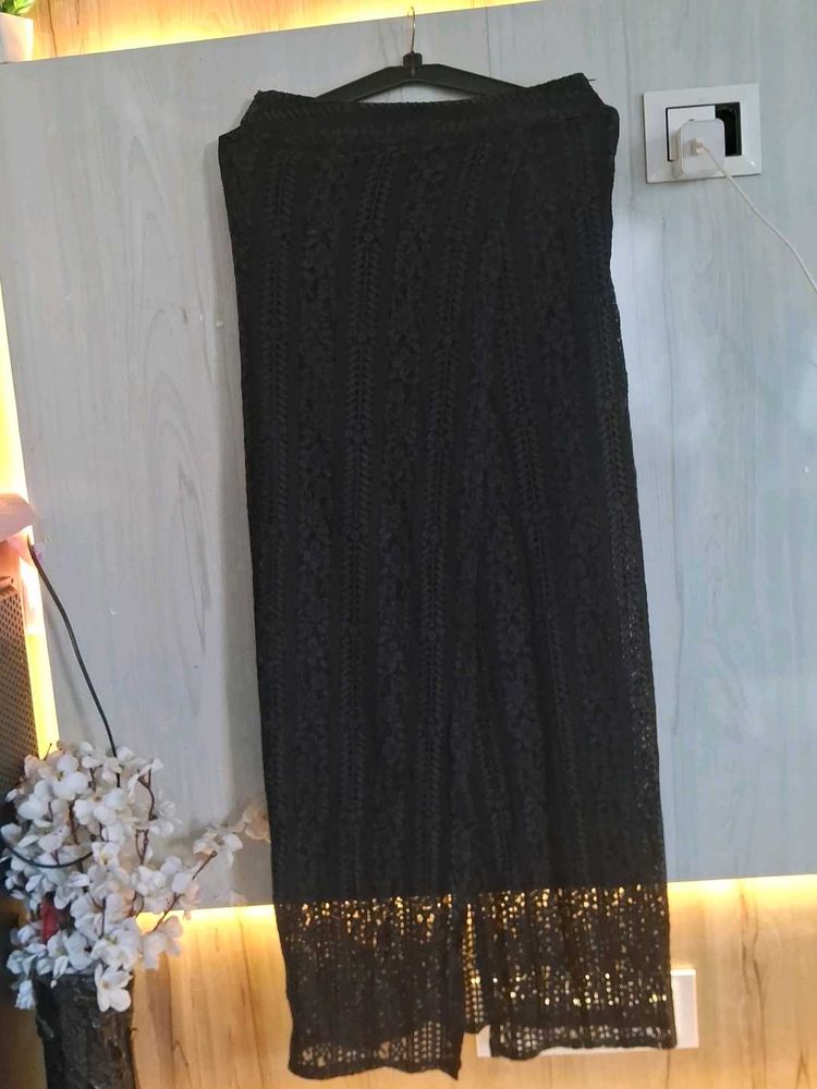 Lace Palazzo Pants