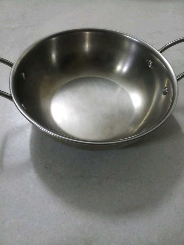 Stainless Steel Kadai