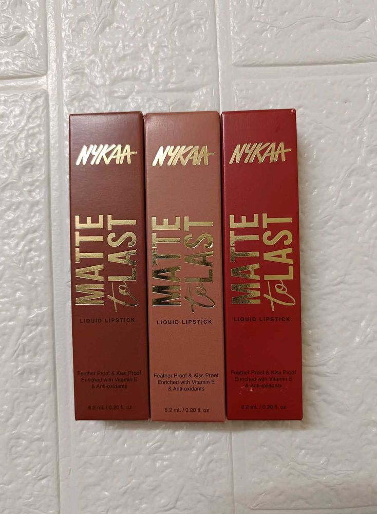 Nykaa Matte Liquid Lipsticks
