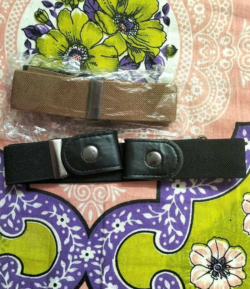 Adjustable Buckle-Free Belt(2pcs)