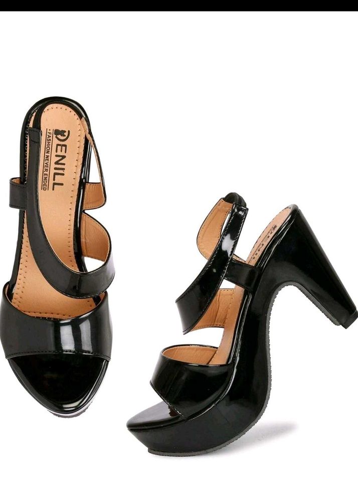 Black Platform Heels
