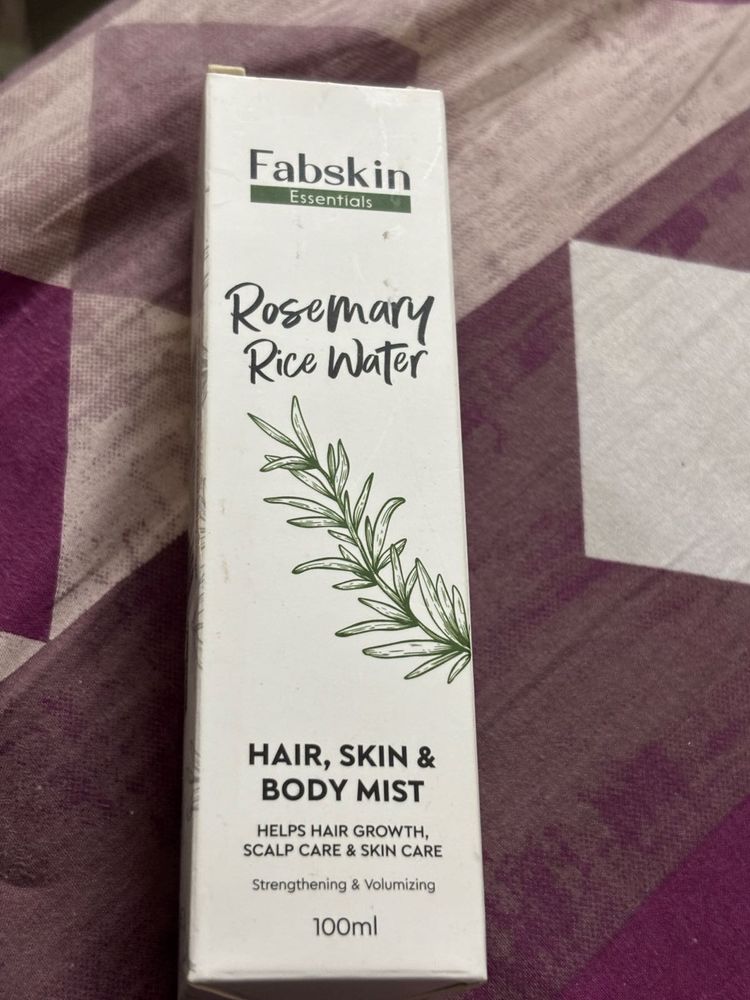 Fabskin Rosemary rice water Spray