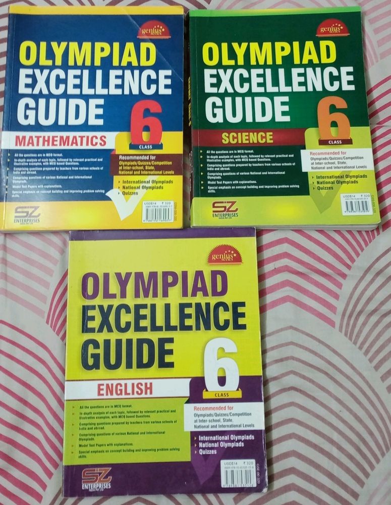 Olympiad Excellence Guide, Class 6