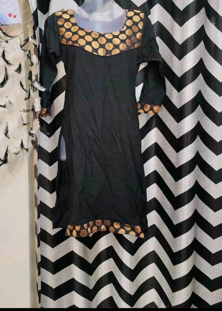 Elegant Black Kurti