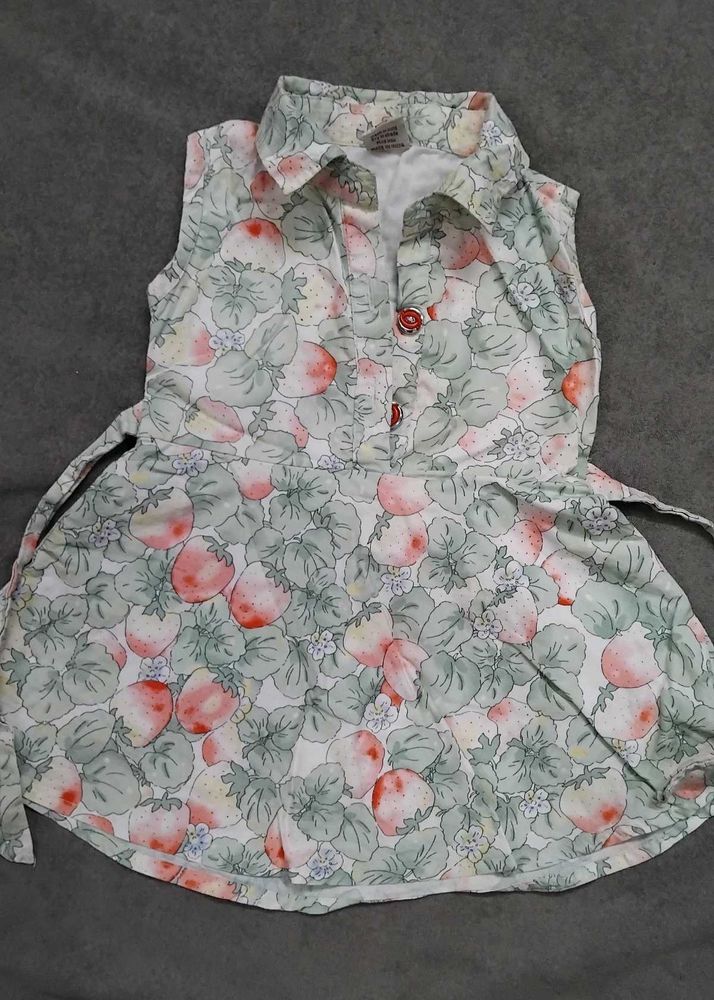 kids girl floral frock
