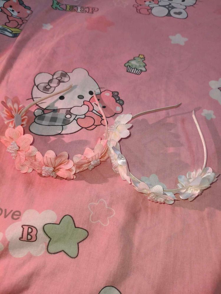 Floral Headbands - Set of 2