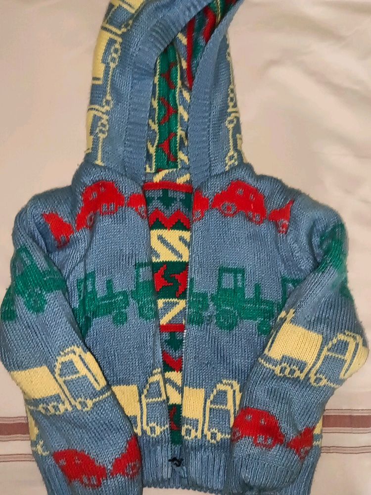 Kids Reversible Hoodie