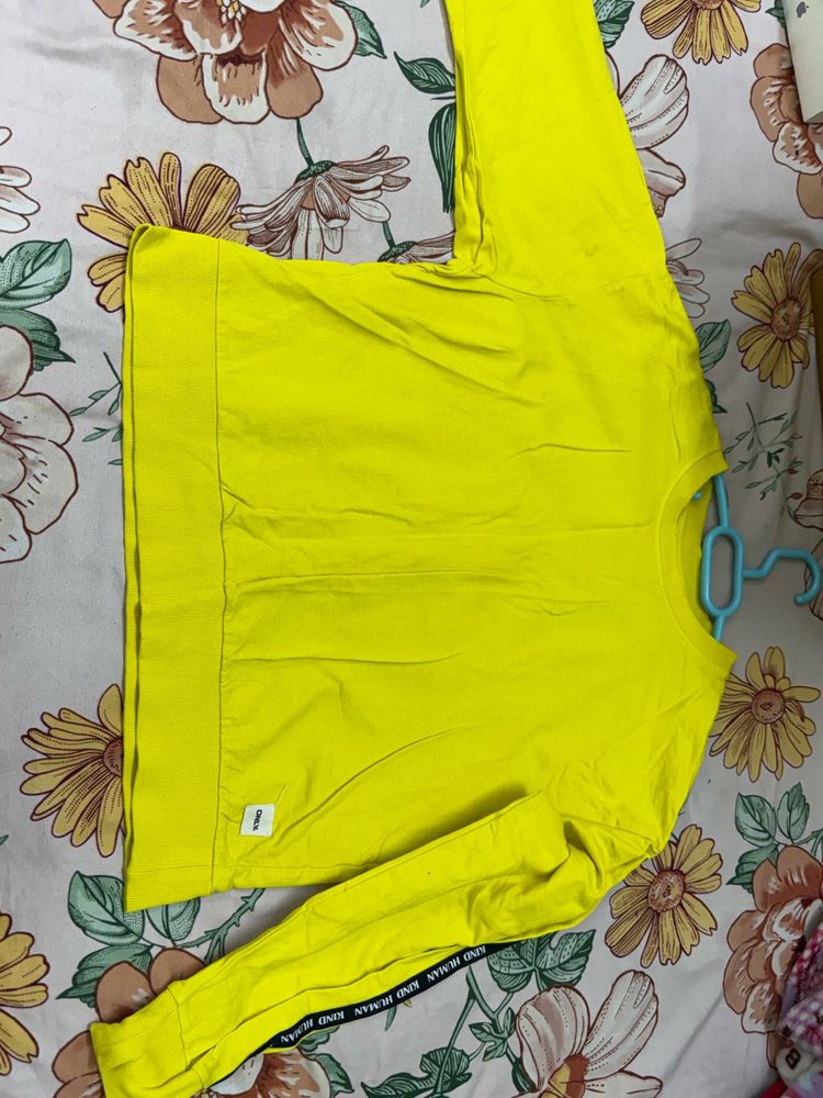 Yellow Long Sleeve T-Shirt