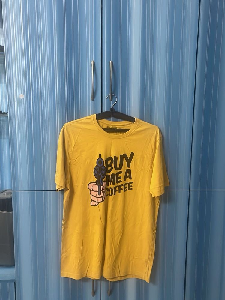 Max Yellow Graphic T-Shirt-XL