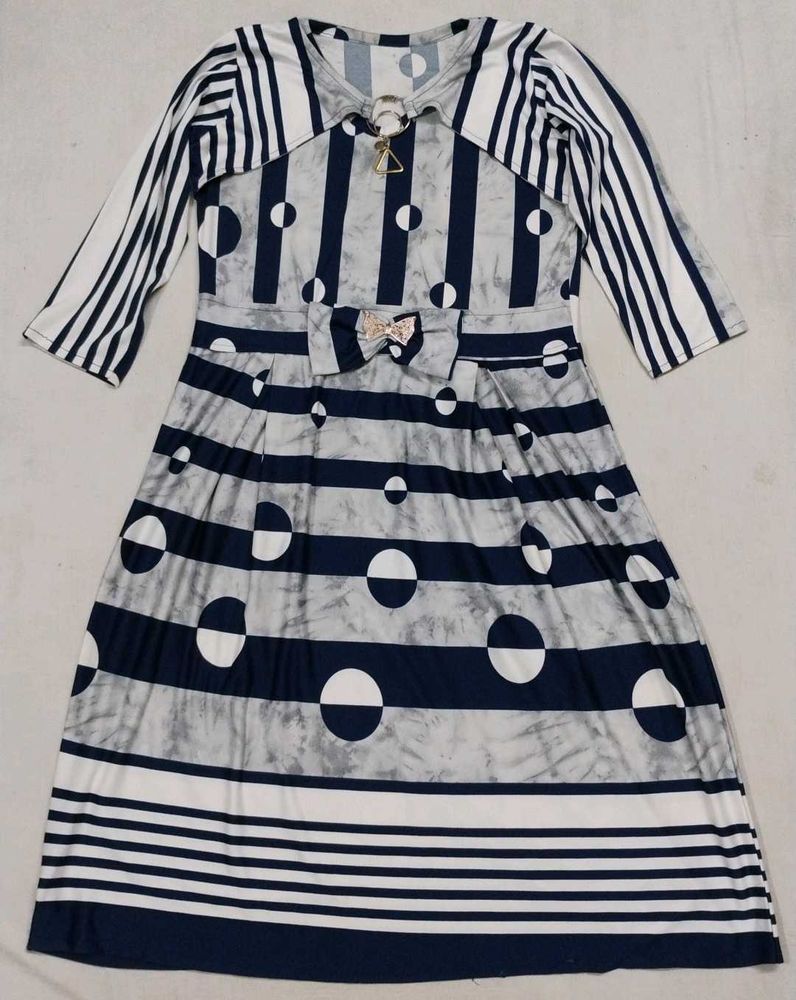 Striped &amp; Polka Dot Dress