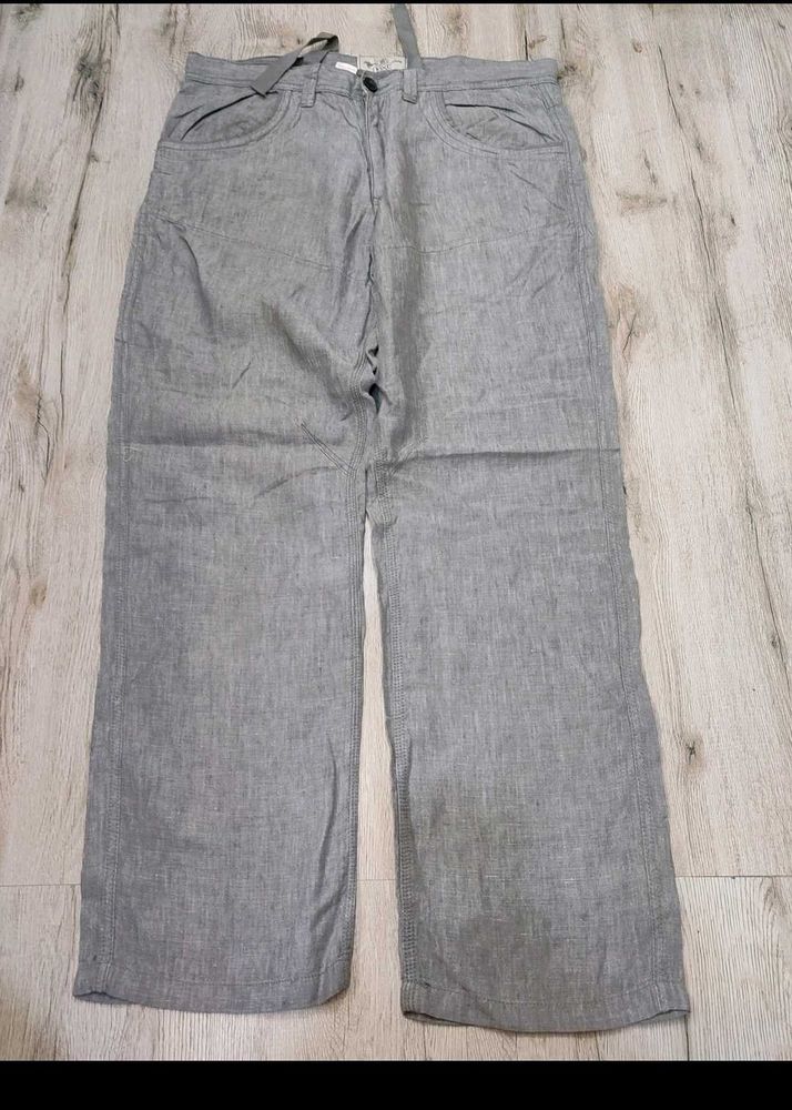 Cs0823 Next Cotton Baggy Jeans Pant Size 34
