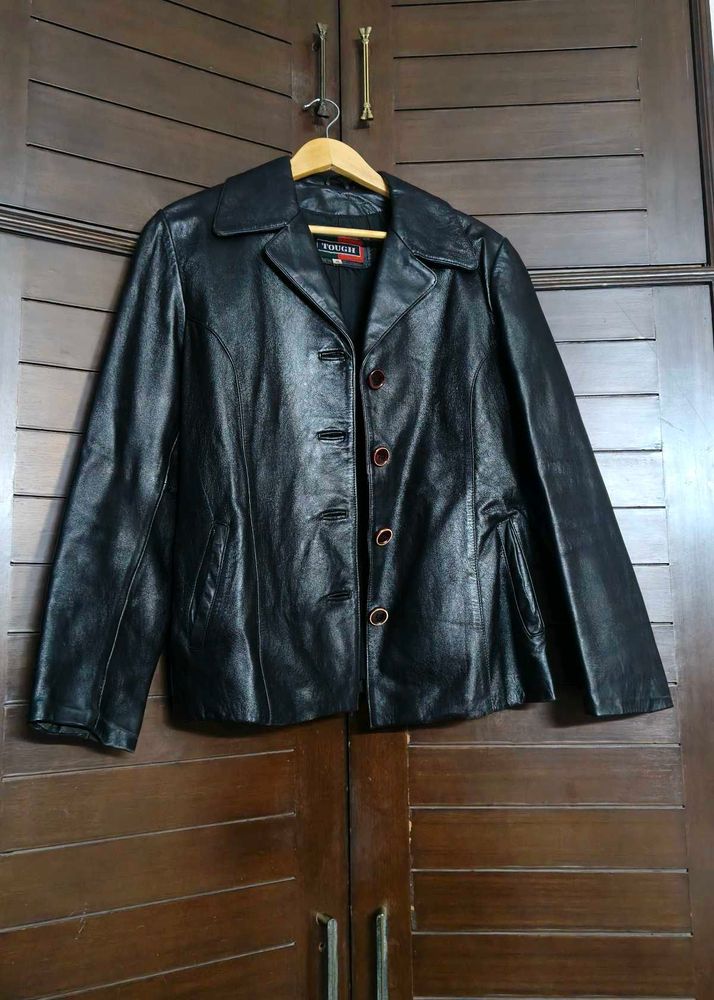 Women Black Leather Jacket Stylish &amp; Classic