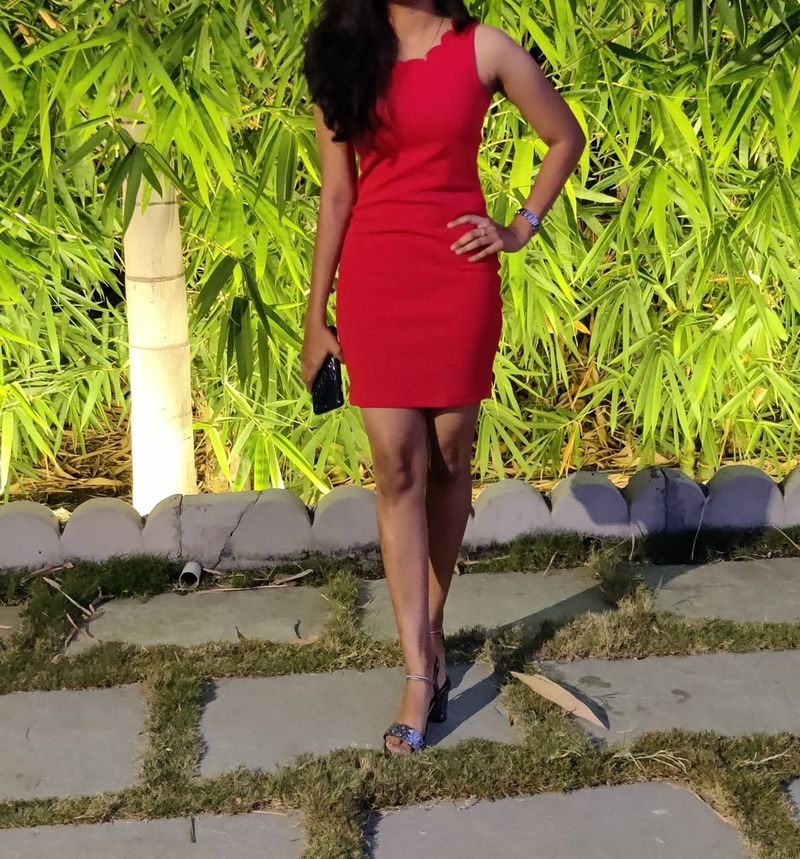 Red Bodycon Mini Dress