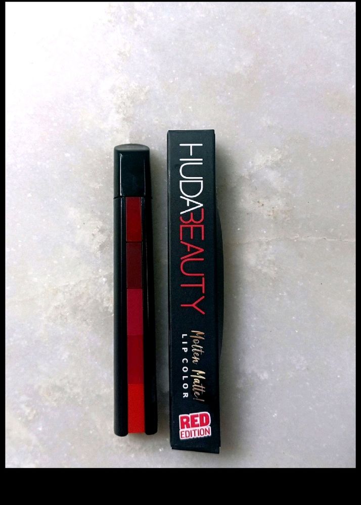 New Huda Beauty Lipstick (5 In1)