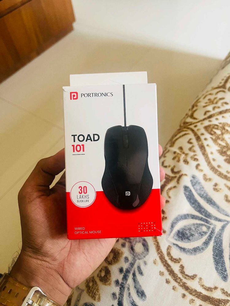 Portronics Toad 101 Wired Optical Mouse