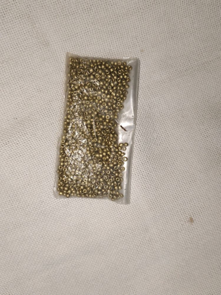 Small Gold Beads