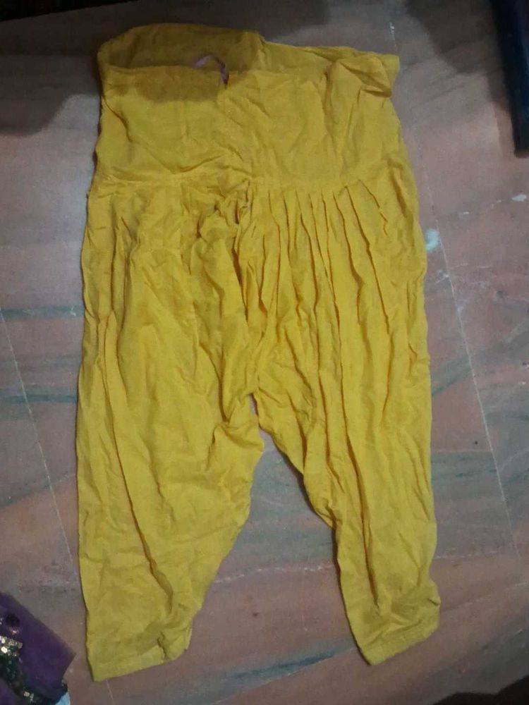 Yellow Palazzos &amp; Salwars