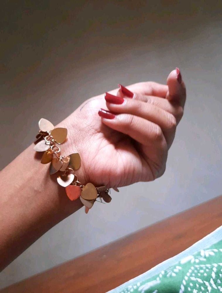 Heart Charm Bracelet