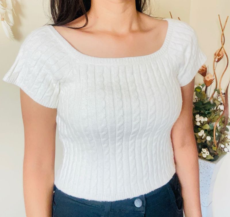 Gap knitted top