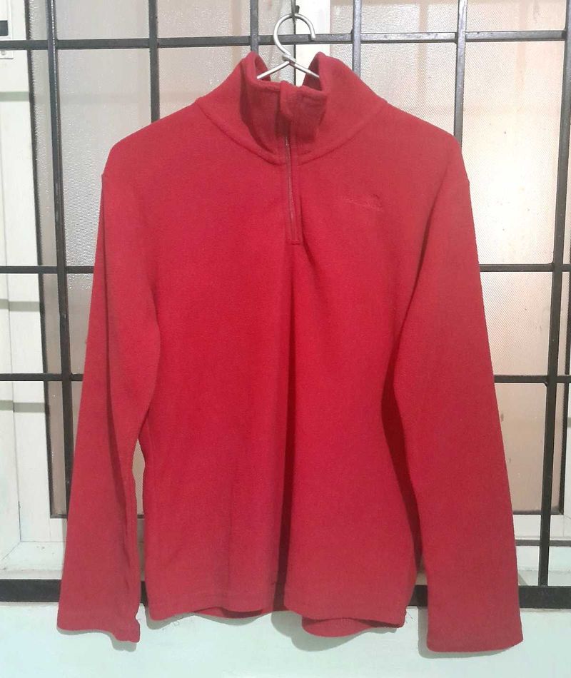 Pink Fleece Pullover