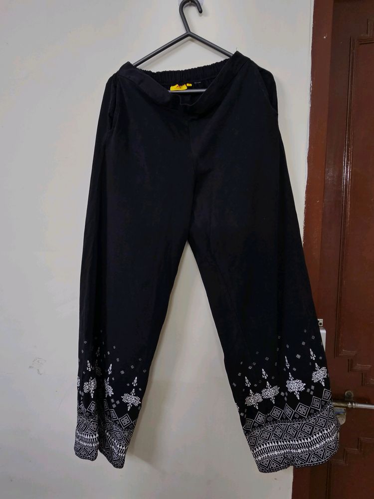 Magnificent Black Plazzo For Summers!